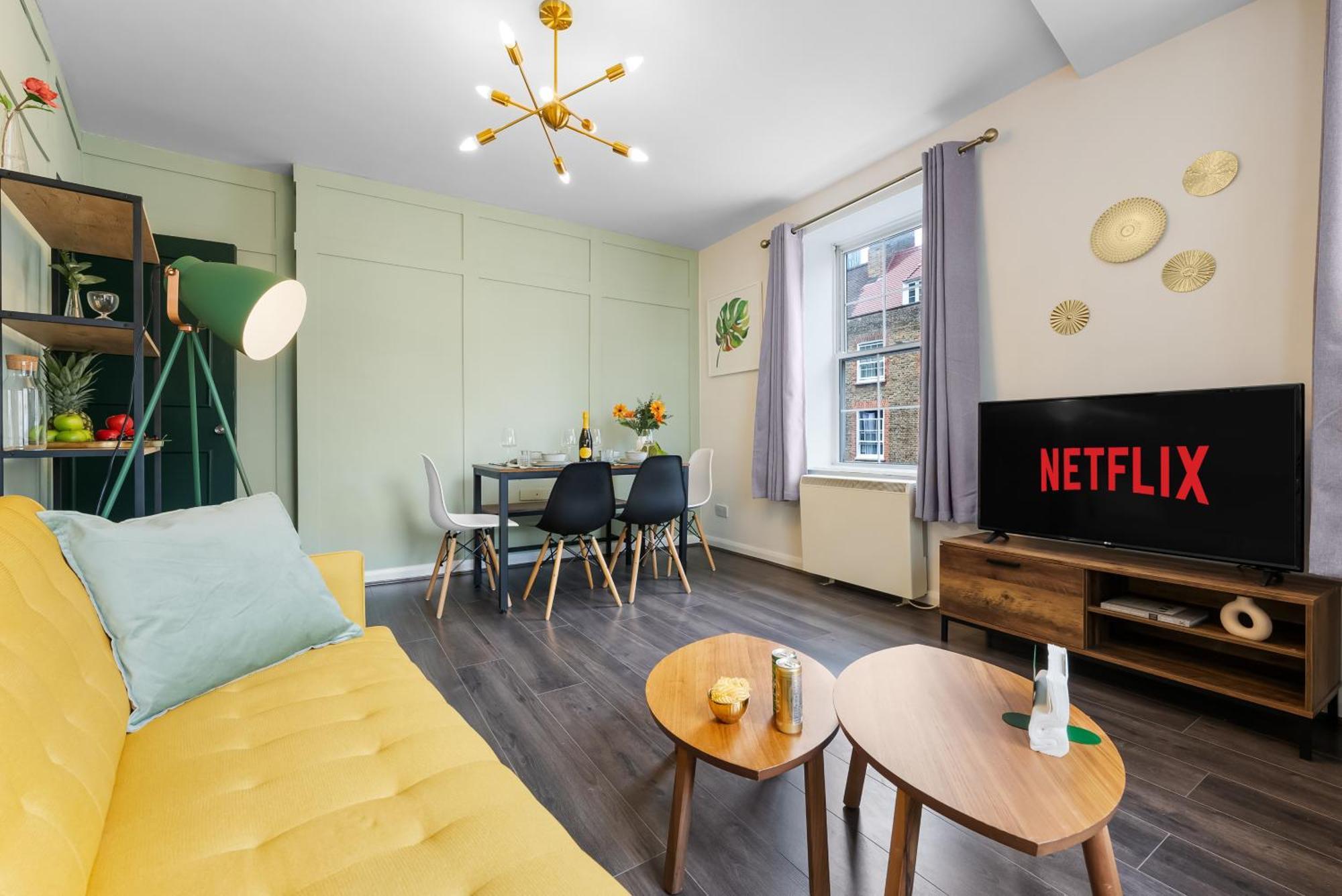 Chic 2 Bedroom Apartment Near Liverpool Street By Gold Stays Londyn Zewnętrze zdjęcie